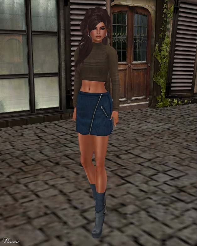coldLogic - shirt leray and skirt spencer